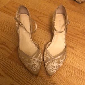 Bella belle CHELSEA Lace Wedding Block Heel